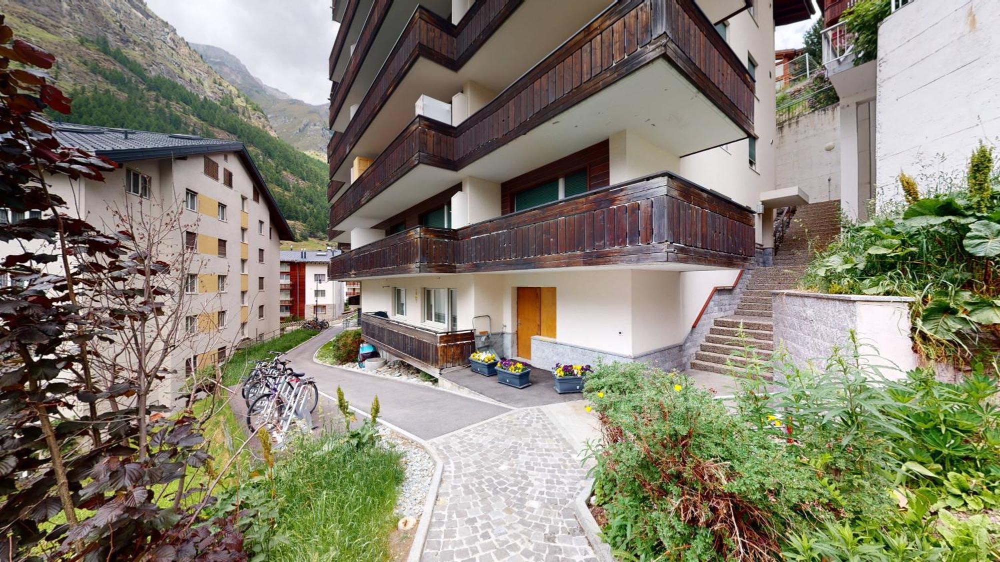 Beautiful Apartment In Zermatt With A Breathtaking View Of The Matterhorn Exteriér fotografie
