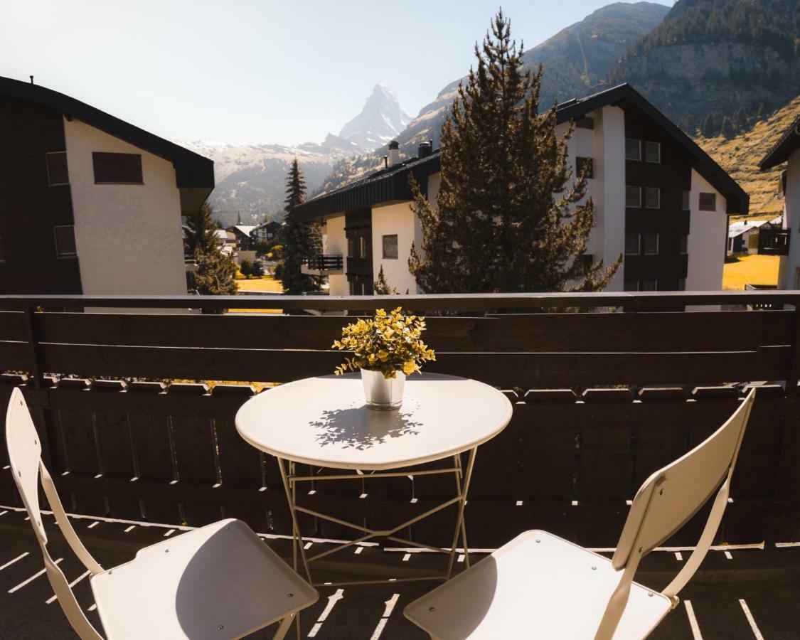 Beautiful Apartment In Zermatt With A Breathtaking View Of The Matterhorn Exteriér fotografie